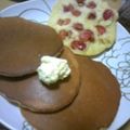 yasuさん's cooksnap of when they made さつまいもとクリームチーズのパンケーキ.