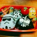 さんぼらん's cooksnap of when they made スターウォーズ キャラ弁.
