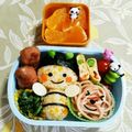 樹莉まま's cooksnap of when they made ぶんぶん♪みつばちちゃん＊キャラ弁.
