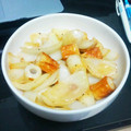 J_son's cooksnap of when they made 玉ねぎとちくわのマヨ炒め.