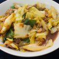 重次郎's cooksnap of when they made 黒酢でヘルシー★豚肉ナスキャベツの炒め.