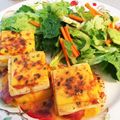 Maxerbear's cooksnap of when they made お豆腐のチーズたっぷりステーキサンド☆.