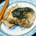 ｡＊momo＊。's cooksnap of when they made ブリのアラの煮つけ.