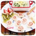 hitomi＊＊'s cooksnap of when they made ぐるぐるジャムサンド★離乳食(後期～).
