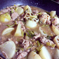 みょん♡'s cooksnap of when they made カブと豚ひき肉の煮物.