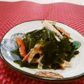赤い電話's cooksnap of when they made ✩超簡単✩ わかめとカニカマサラダ.