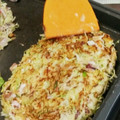 Yuyumy's cooksnap of when they made 今までになかった！！納豆でお好み焼き♪.