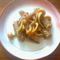 チェックのミニくま's cooksnap of when they made なめこと☆ベーコンの炒め物.