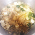 Mっしぃ's cooksnap of when they made 簡単節約！もやしとワカメ豆腐の中華スープ.