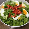 にゃお姫's cooksnap of when they made エンダイブのおもてなしサラダ.