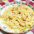 あーちん❤'s cooksnap of when they made 簡単‼三つ葉とツナのスパゲティー.