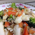 わんめぐ's cooksnap of when they made イカとブロッコリーの中華風ネギ塩炒め.