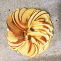 みどりいろ。's cooksnap of when they made 林檎とカッテージチーズのデザートピザ.