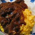 へじほぉ's cooksnap of when they made 洋食屋さんの味☆絶品簡単オムハヤシ.