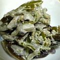 ちゃーたんはなたん's cooksnap of when they made ピーマンと茄子のごまマヨあえ.