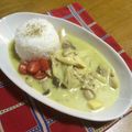 まちゅママ's cooksnap of when they made 簡単♪濃厚！グリーンカレー風.
