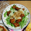 yulimari's cooksnap of when they made 揚げだしから揚げ.