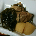 exh姉妹mama's cooksnap of when they made 鶏肉とじゃが芋と切り昆布の煮物.