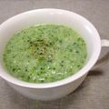 てぃぐまな's cooksnap of when they made ブロッコリーとじゃがいもの豆乳ポタージュ.
