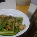kaimaru21's cooksnap of when they made 海老とにんにくの芽のオイスター炒め.