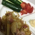 ちゃこちゃぁ's cooksnap of when they made ジャーマンポテトカレー炒め.