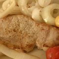 593's cooksnap of when they made 我が家の簡単ポークソテー☆.