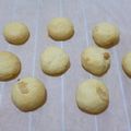 羊のべんとうやさん's cooksnap of when they made ホワイトデー♪白い焼きチョコクッキー.