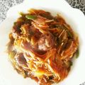 そらまめまーめ's cooksnap of when they made 野菜たっぷり肉だんごの甘酢あんかけ.