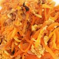 筋肉に食事's cooksnap of when they made 簡単！お弁当にも！人参しりしり.