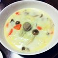 絃斗＊'s cooksnap of when they made 肉団子と春キャベツ☆ミルクスープ.