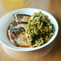 見習い主婦haru's cooksnap of when they made ぶりの長ネギソース　青いとこ消費メニュー.