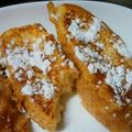 ladyamo's cooksnap of when they made フレンチトースト☆バゲット.