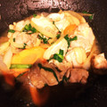 yotton's cooksnap of when they made 簡単とりもも炒め.