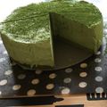 ❥❥❥❥❥'s cooksnap of when they made 抹茶のレア・チーズケーキ・ムース.
