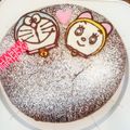 のん侍's cooksnap of when they made ドラえもん　バースディケーキ.