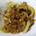 白猫同盟's cooksnap of when they made すき焼きのタレで簡単！ 牛肉の生姜焼き！.