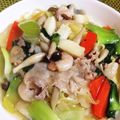おいく019's cooksnap of when they made 海鮮あんかけ焼きそば.