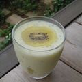 ゆうなゆ's cooksnap of when they made キウイで飲むヨーグルト♡.
