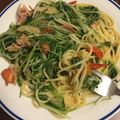 ミコティ's cooksnap of when they made 水菜ときのこのパスタ❣ペペロンチーノ❣❣.
