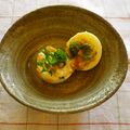 violets's cooksnap of when they made おつまみにも！ゆで卵の酒粕味噌漬け.