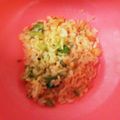 になぱぱ's cooksnap of when they made 簡単！鮭とキャベツのチャーハン.