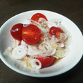 になぱぱ's cooksnap of when they made 新たまねぎで和風トマトサラダ.