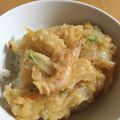 あゆさくま's cooksnap of when they made 父の味！かき揚げ丼！！.