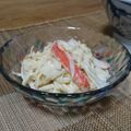ダイナマイト漆黒's cooksnap of when they made 辛くない♡新タマサラダ♡コンソメマヨで.