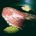にこにこニコッと！'s cooksnap of when they made フライパンで簡単！ローストビーフ.