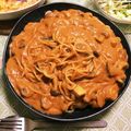 田原さんち♡⃜'s cooksnap of when they made ☆おっ作れる☆濃厚トマトクリームパスタ.