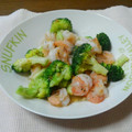 ゆうさんよりさん's cooksnap of when they made 海老とロマネスクと胡瓜の香味炒め.
