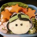 らるるるるるる's cooksnap of when they made キャラ弁☆アラジン☆ジャスミン　ツムツム.