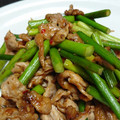 NEOtmk's cooksnap of when they made 超簡単!!豚こまとにんにくの芽炒め!!.
