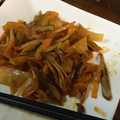 あんこ愛してる's cooksnap of when they made 豚肉と大根とゴボウのピリ辛オイスター炒め.
